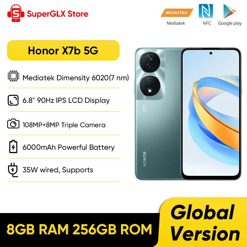 Смартфон HONOR X7b 5G 8/256ГБ global