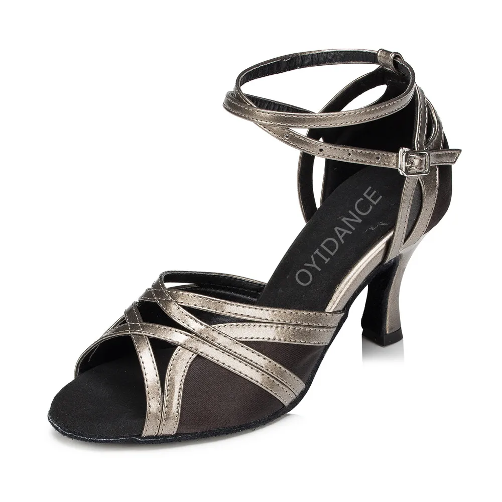 Туфли женские атласные с открытым носком на каблуке 7 0 см |