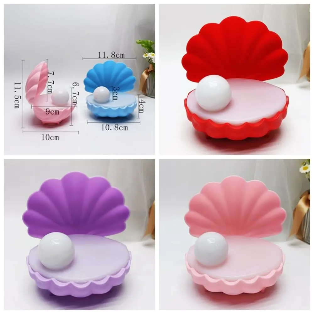 Украшение дома милый ночник с жемчужной ракушкой прекрасный креативный