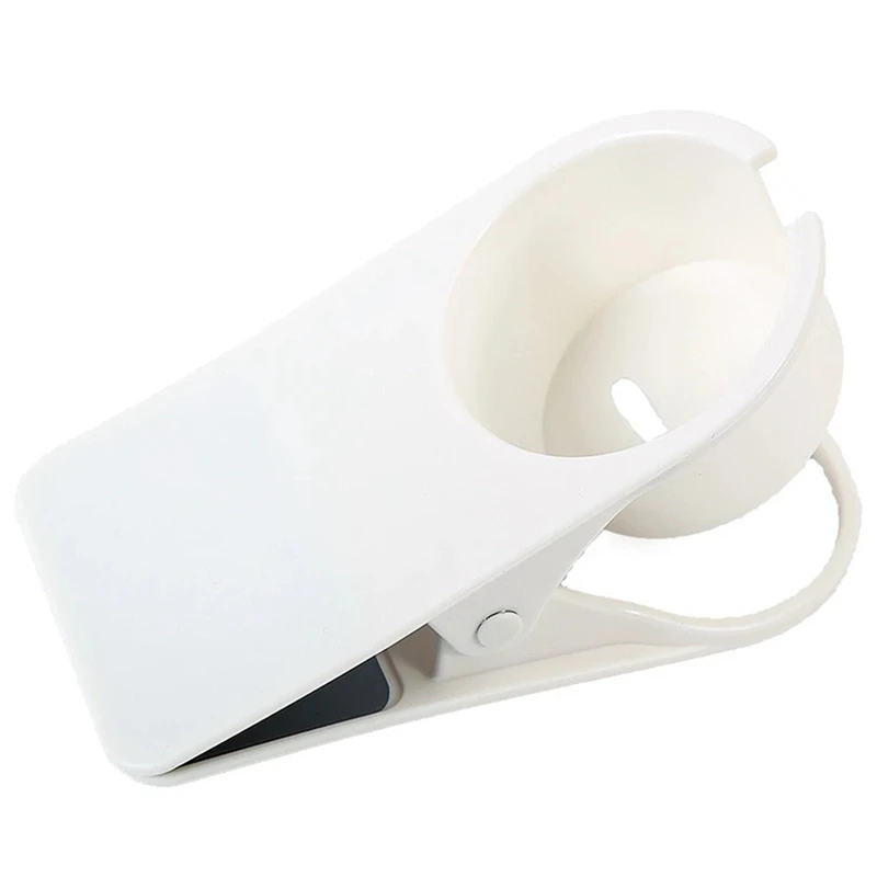 

Cup Holder Table Side Water Cup Shelf Office Desktop Fixed Cup Holder Desk Stationery Pen Holder Storage Rack