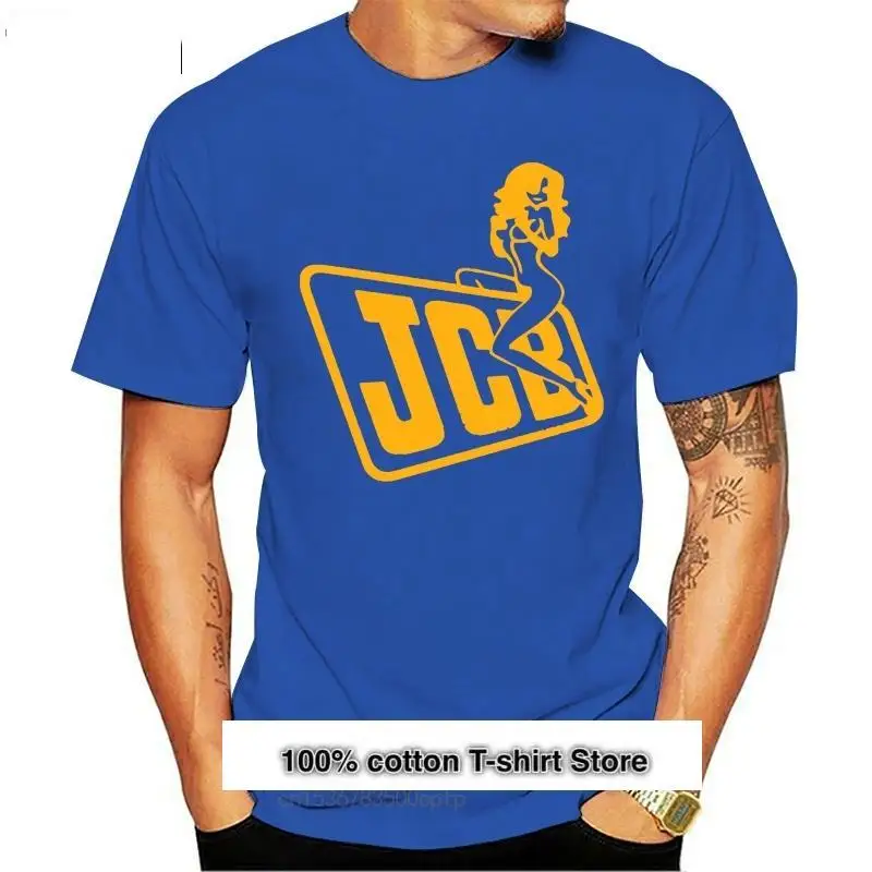 

Классическая рубашка с логотипом Jcb для chica, Camiseta Sexy a la moda, топы
