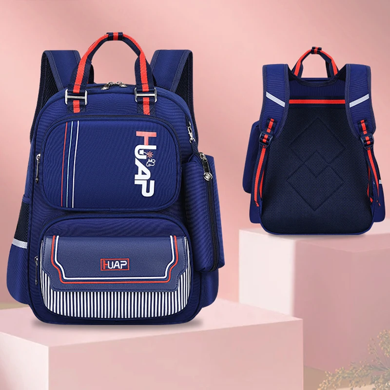 

School Bags For Boy Girl Children Backpack Light Schoolbag Waterproof School Backpacks Reflective Kids Book Bag Mochila Infantil