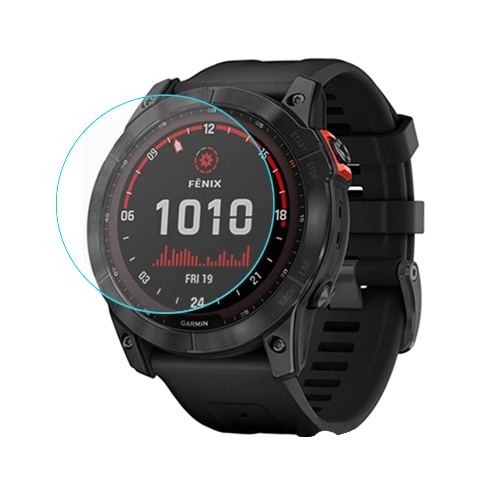 

Закаленное стекло для Garmin Fenix 7x7s 6, защитная пленка для смарт-часов Garmin Fenix7 7x7s 6pro 6s, 2 шт.