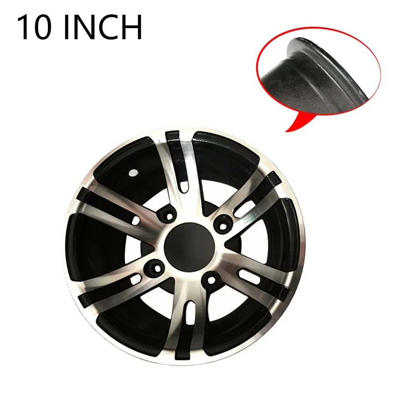 ATV 10 Inch Aluminum Alloy Wheel Hub 21/23X7-10 20/22X10-10 For Four Wheel Atv Go Kart Wheel Hub Front,Rear Wheel Hub Parts