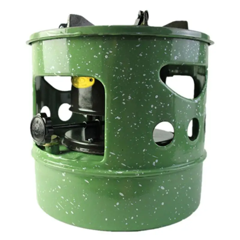 

Portable Camping Stove Durable Outdoor Heating Diesel Stove Easy to Use Cooking Stove for Ice Fishing Hiking Hunting Survival