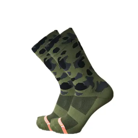 Тактические носки, зимние теплые камуфляжные носки, зеленые хлопковые носки для мужчин в стиле джунглей, зимние классические мужские камуф...
