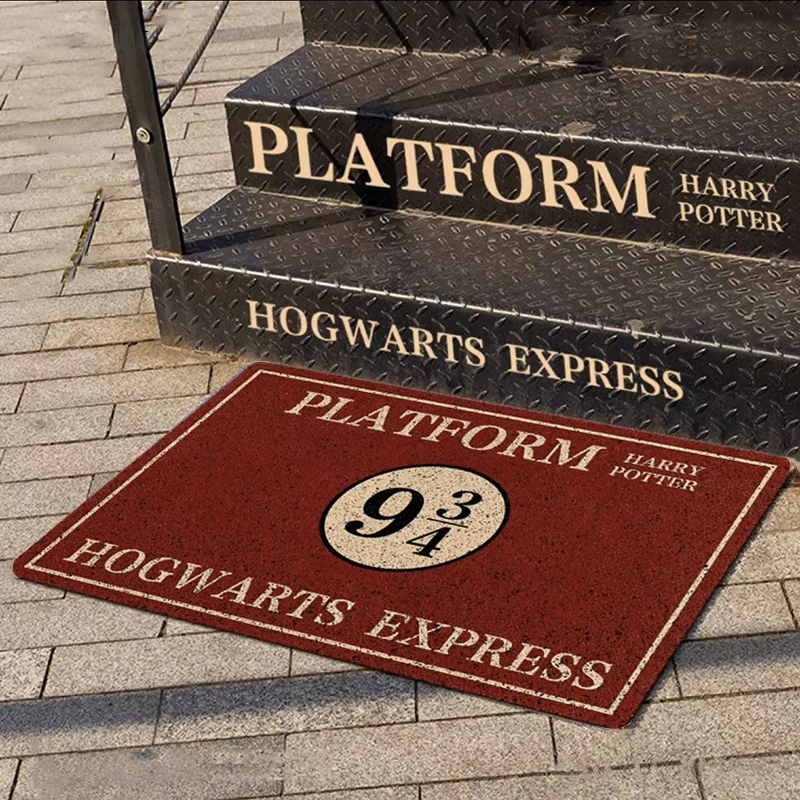 

Living Room Carpet Entrance Doormat Magic 9¾ Platform Nine and Three-Quarters Doormat Bath Rug Welcome Mats Children House Decor