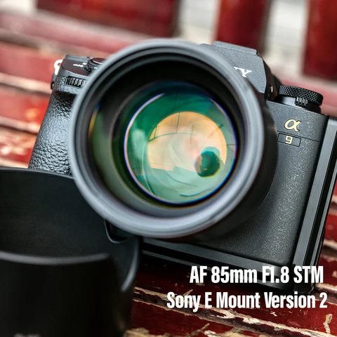 Объектив для камеры VILTROX 50 мм F1.8 Sony E с автофокусом, полнокадровый портрет с большой диафрагмой FE для Sony E Mount A7