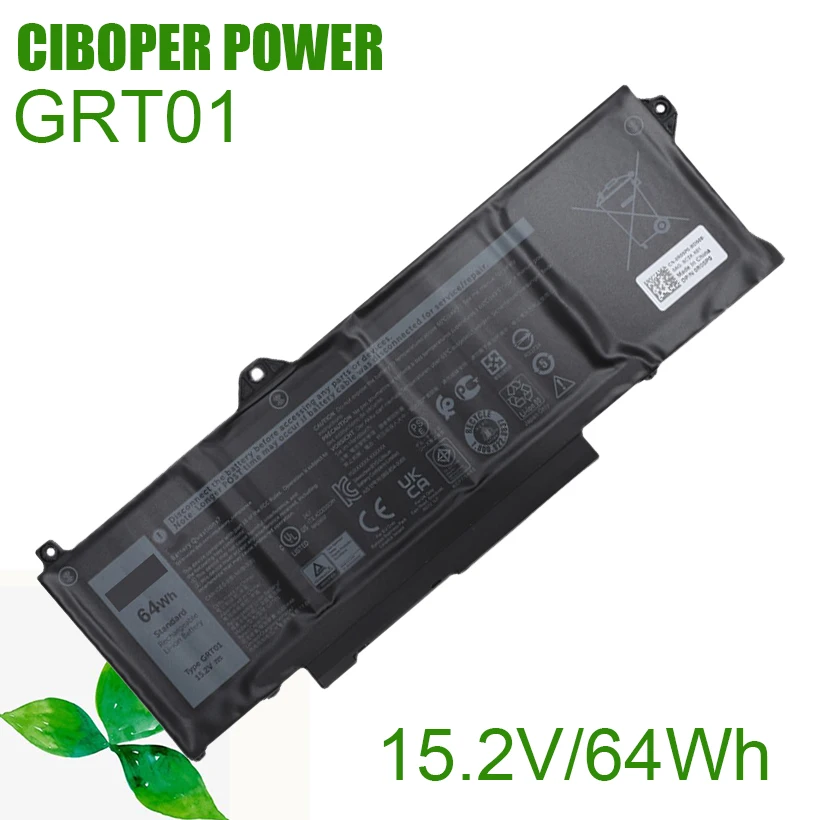 CP Original Laptop Battery GRT01 15.2V/64Wh Inside Battery