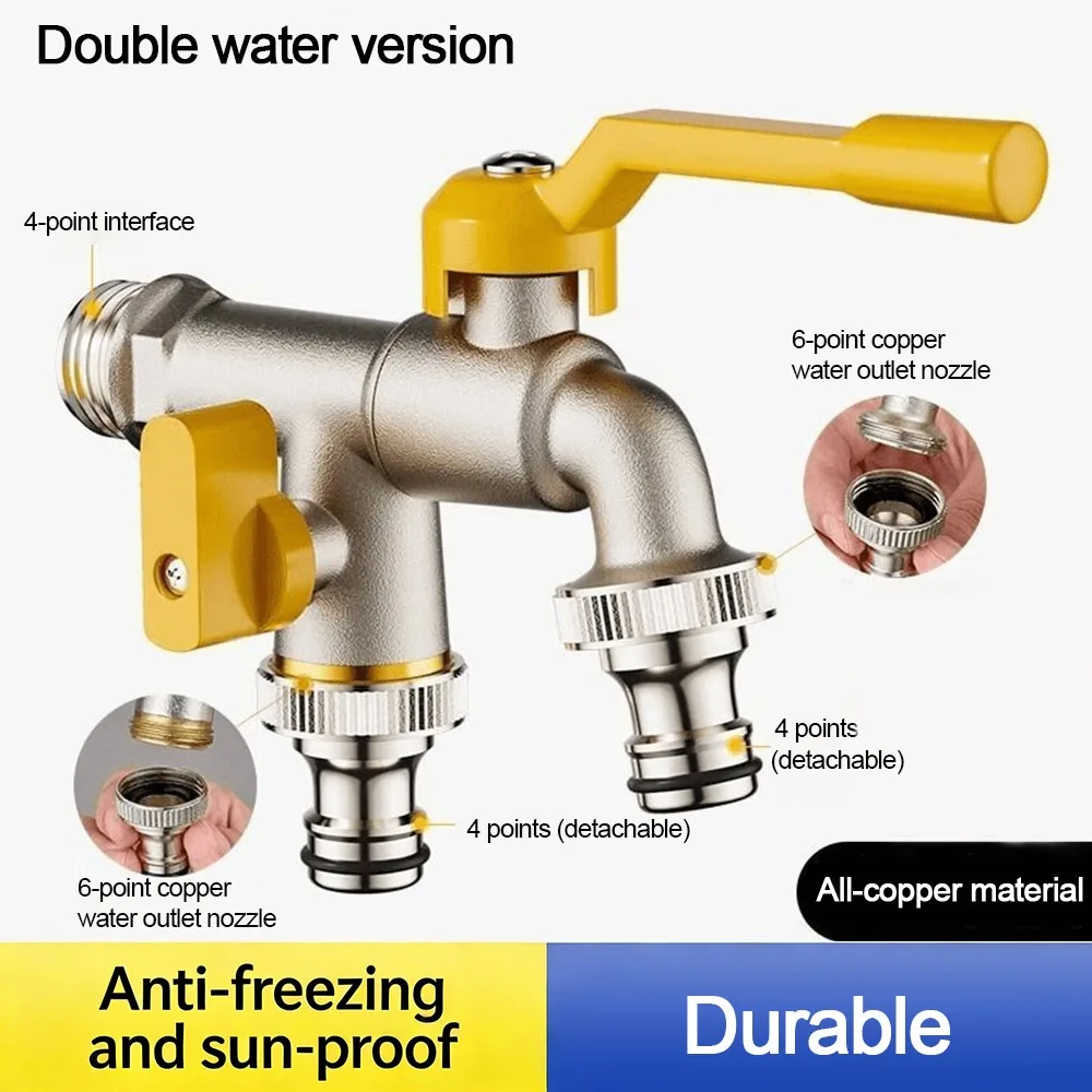 

Медный морозостойкий кран для сада