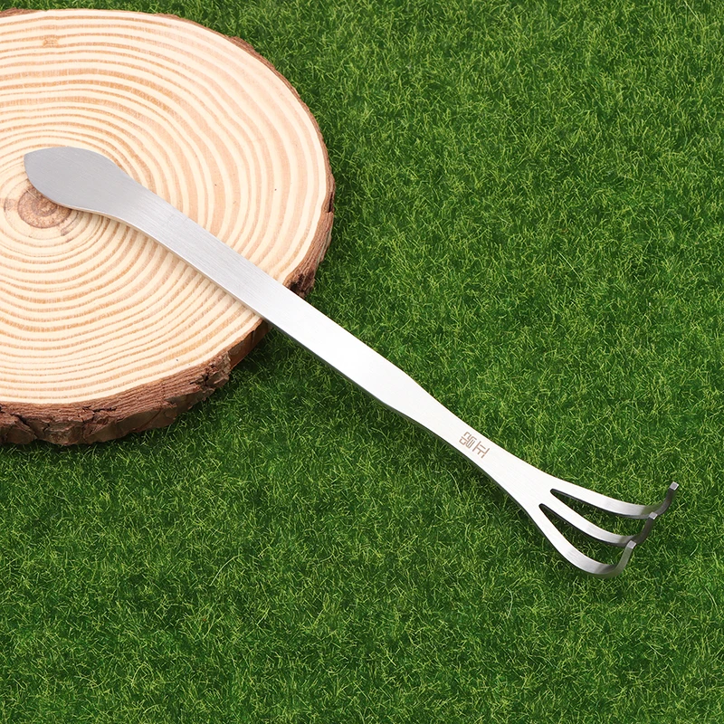 Садовый инструмент из нержавеющей стали садовые грабли многофункциональный