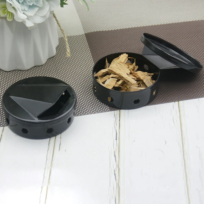 2 шт. коробка для курильщика барбекю деревянные чипсы уличного угольного газа