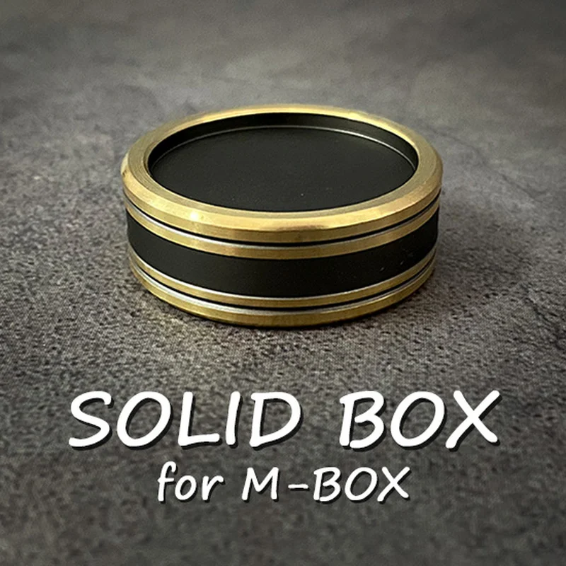 

Solid Box for M-BOX (Morgan Dollar/Half Dollar Size) Magic Tricks Coin Appear Vanish Magia Magician Close Up Illusions Gimmick