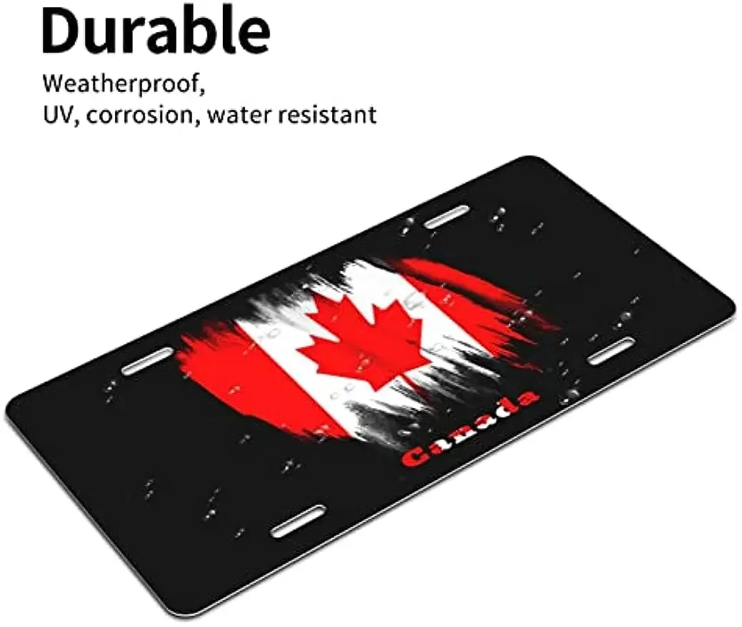 Флаг Канады канадский номерной знак передняя бирка автомобиля декоративная