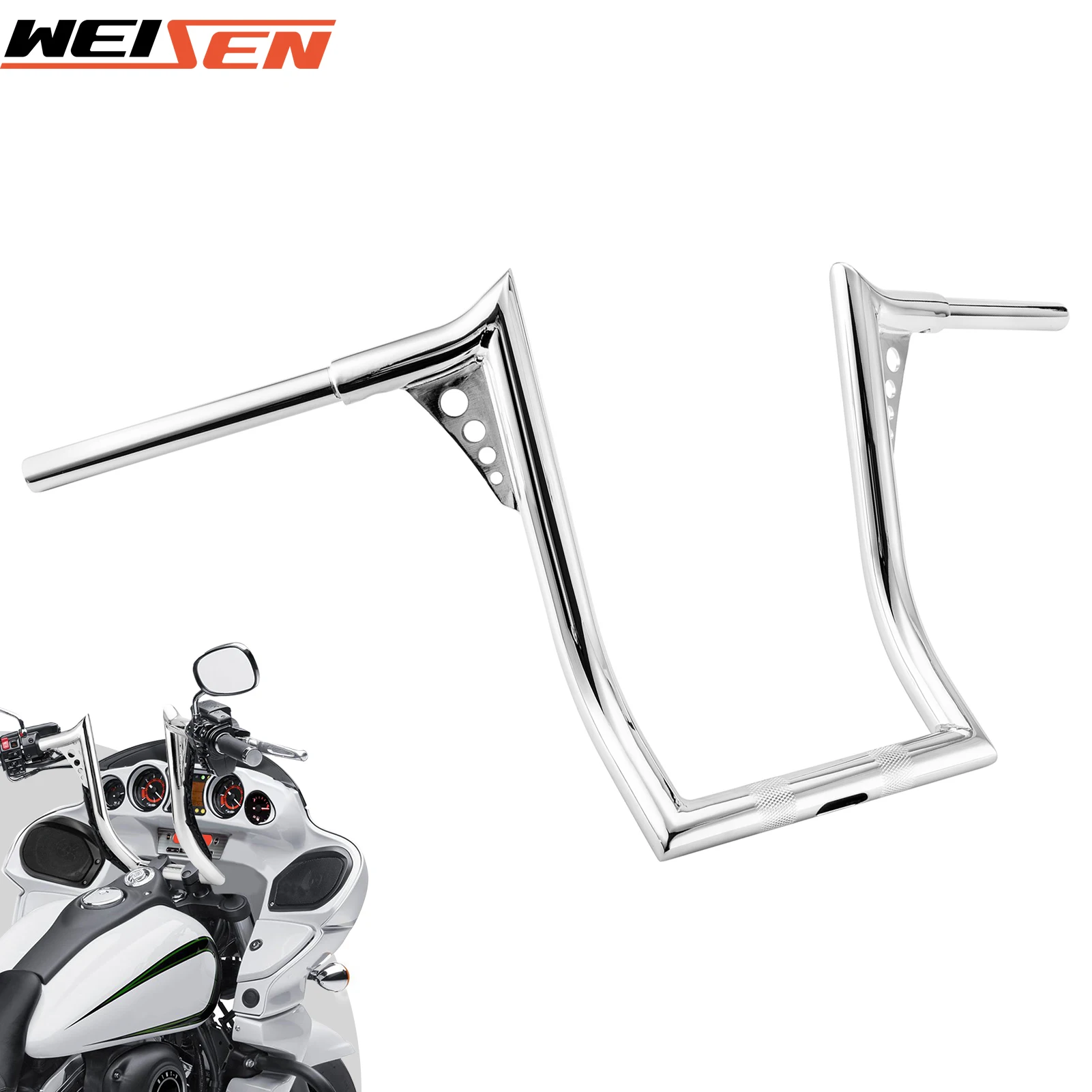 Для 2009-2024 Kawasaki Vulcan 1700 Voyager/1700 Vaquero мотоцикла 12 &quot14&quot вешалка с подъемом Ape
