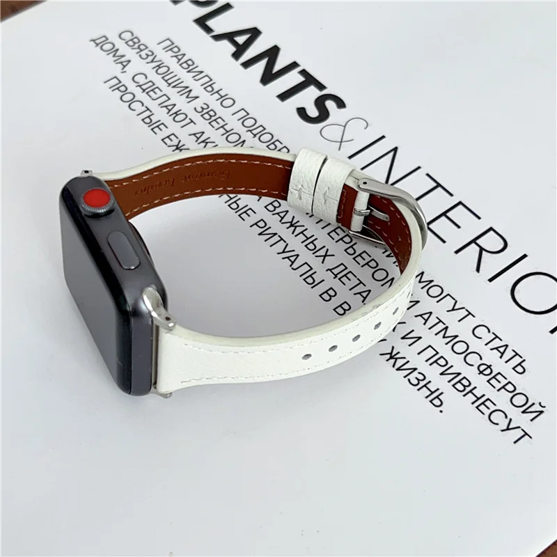 

Ремешок из овчины для Apple watch band 44 мм 45 мм 41 мм 40 мм 49 мм 42 мм 38 мм 45 44 мм, браслет correa для iWatch series 3 4 6 SE 7 8 ultra