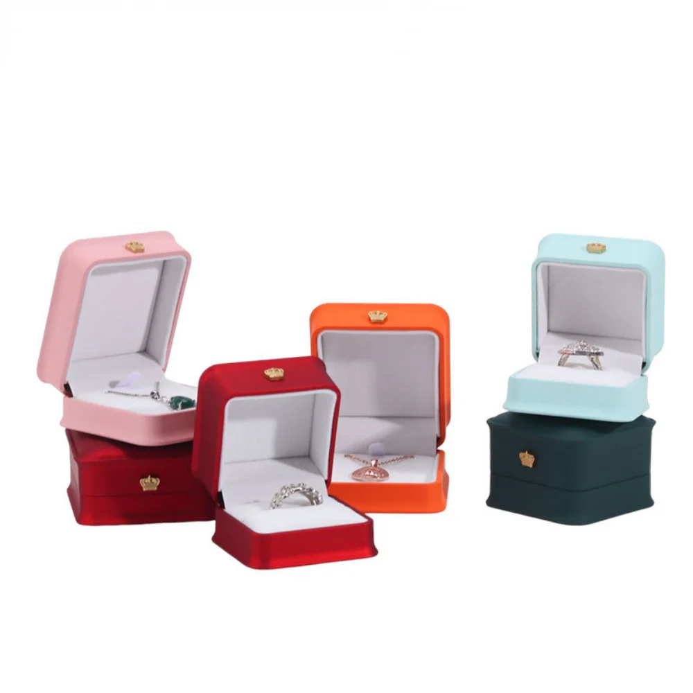 

Креативная шкатулка для ювелирных изделий, колье, обручальное кольцо