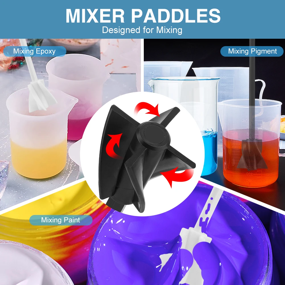 Профессиональная мешалка для краски и смолы практичные поделки ручной