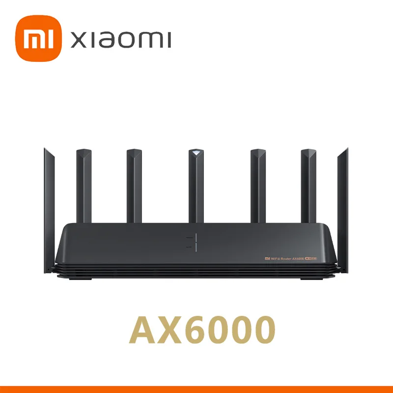 

Xiaomi AX6000 Wifi Router Wifi6 Gigabit Signal Booster Repeater Extend Amplifier Six Antenna Nord Vpn Mesh 5GHz For Smart Home