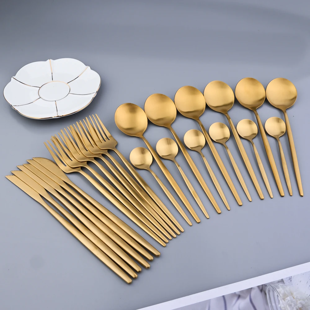 

Набор столовых приборов Zoseil из нержавеющей стали, 24 дюйма