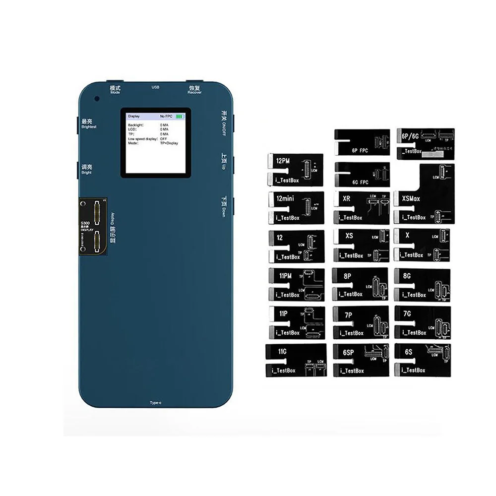 

DL S300 LCD Display Touch Screen Tester Box for iPhone 6-12 Pro Max 13 mini True Tone Samsung Huawei Testing