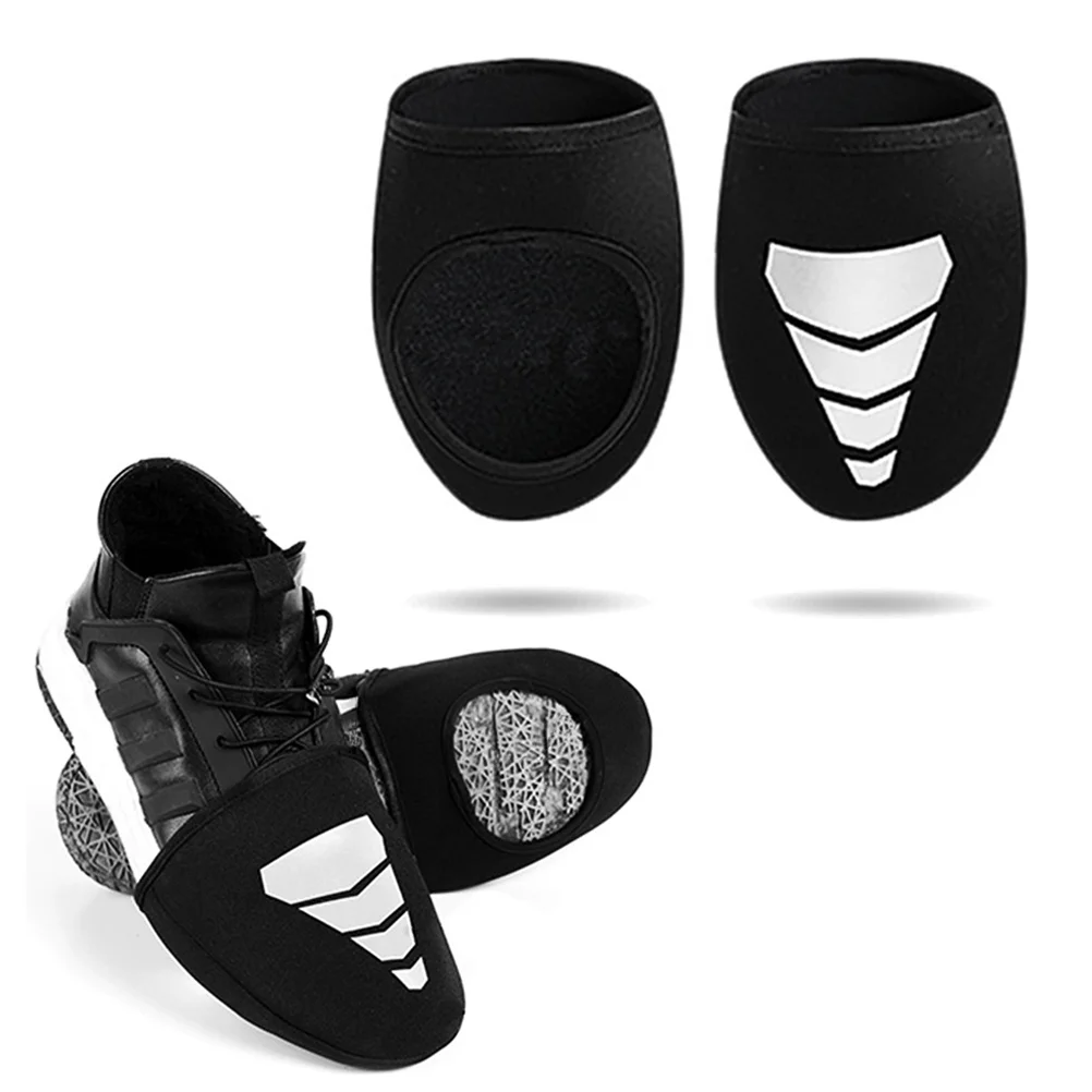 

1 Pair Cycling Shoes Cover Reflect Warm Anti-slip Cycling Shoes Cover for Kids Men