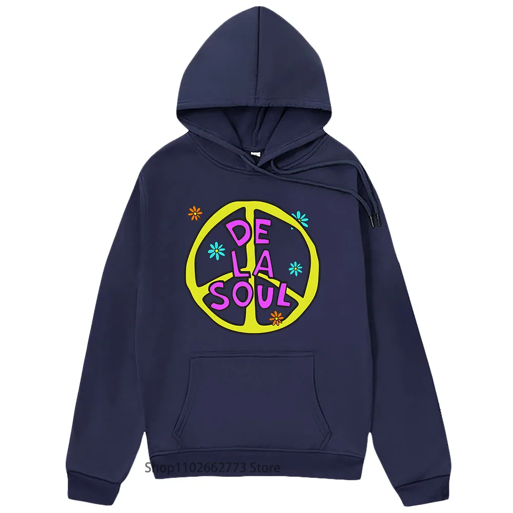 

De La Soul Music Hoodies High Street Hip Hop Sweatshirt Fashion Anime Streetwear Men Women Clothing Y2k Top Harajuku Pullovers