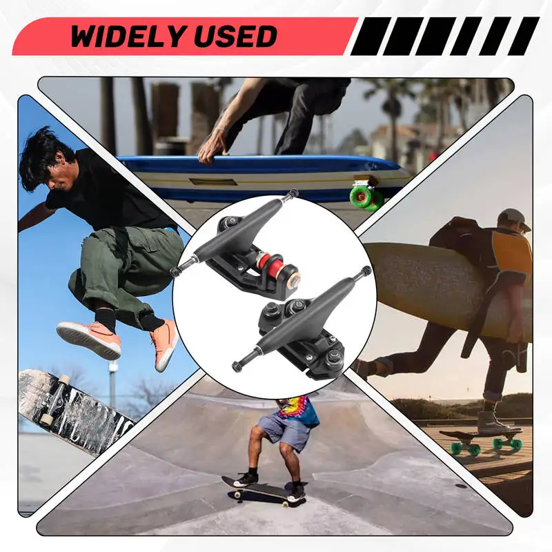 S1 Surf Скейтборд Грузовики Адаптер Pu Втулка Skate Bridges Гибкое рулевое управление с 6