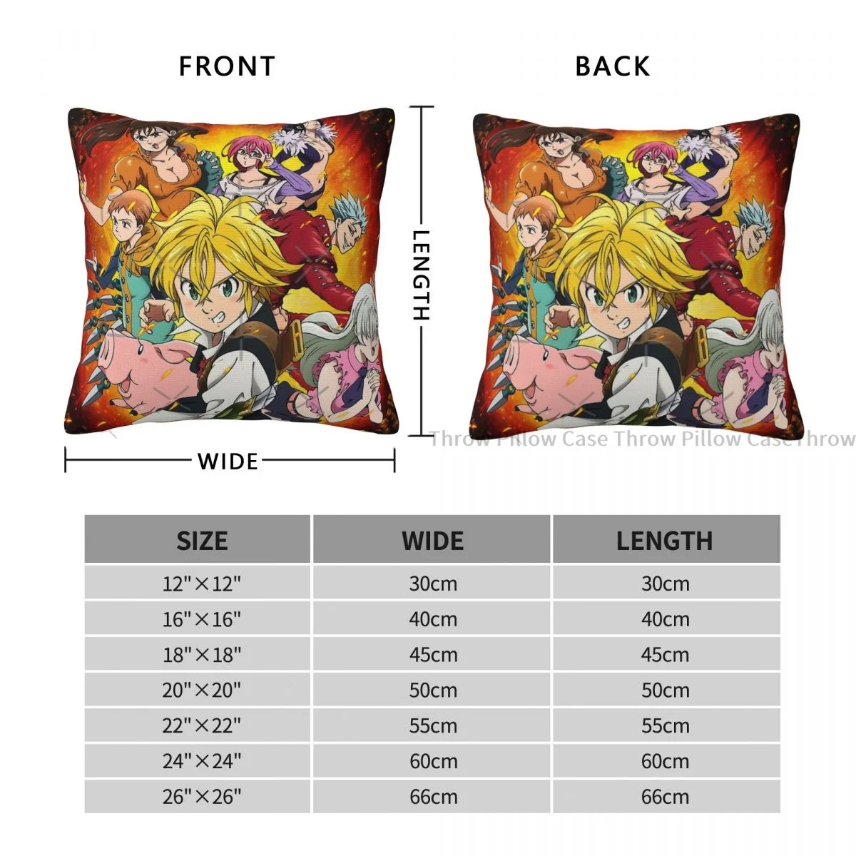 Семь смертных грехов обнимать наволочка рюкзак Cojines гостиная сделай сам печатный