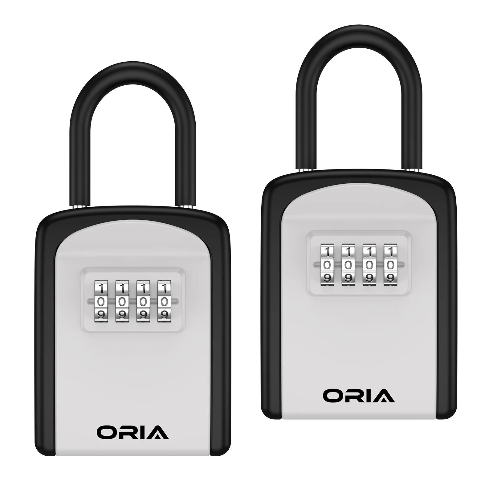 

2PCS Outdoor Password Key Box Waterproof Key Safe Lock Box Key Code Box Key Storage Lock Box 4 Digit Combination Boxs