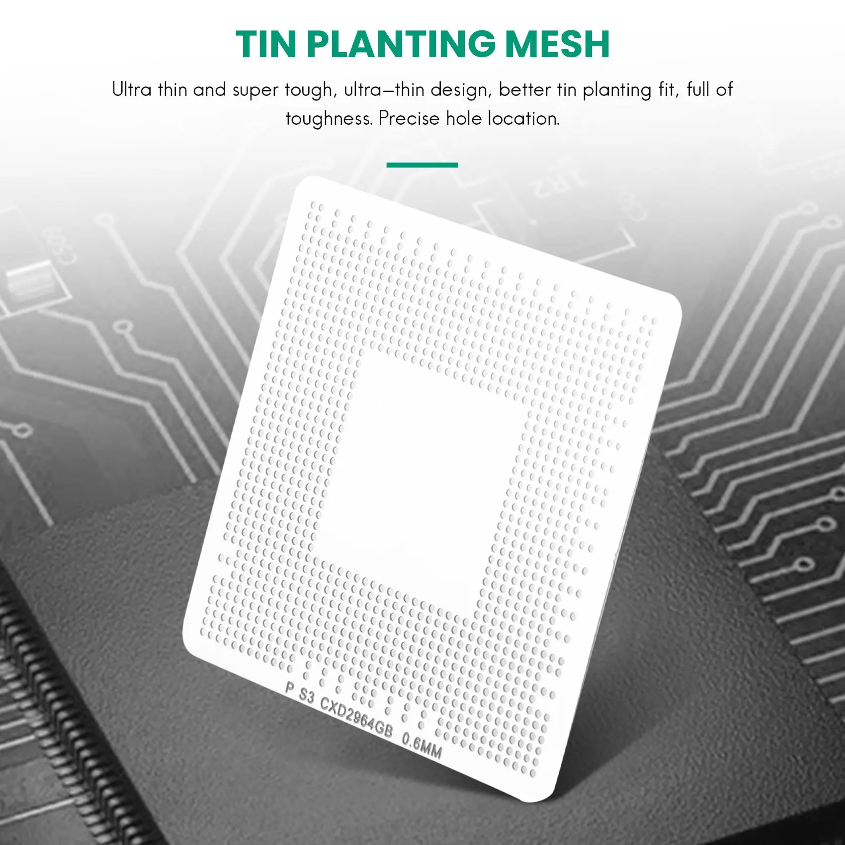 Реболлирование прямого нагрева универсальные трафареты для игровой консоли PS3