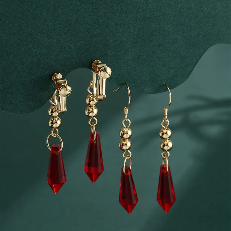

Серьги-клипсы женские ударные из серебра 925 пробы и меди