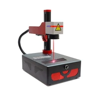 fiber laser marking machine 20w 110v fiber laser engraver with 110x110mm lens for metalacrylicpvcabs fiber laser marker