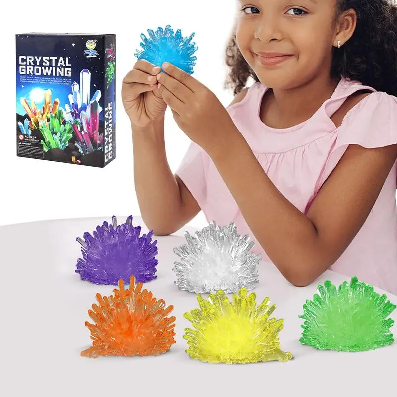 

Crystal Growing Lab Make Your Own Crystal Stem Experimental Science Kit Educational Birthday Gift For Kids Boys Girls