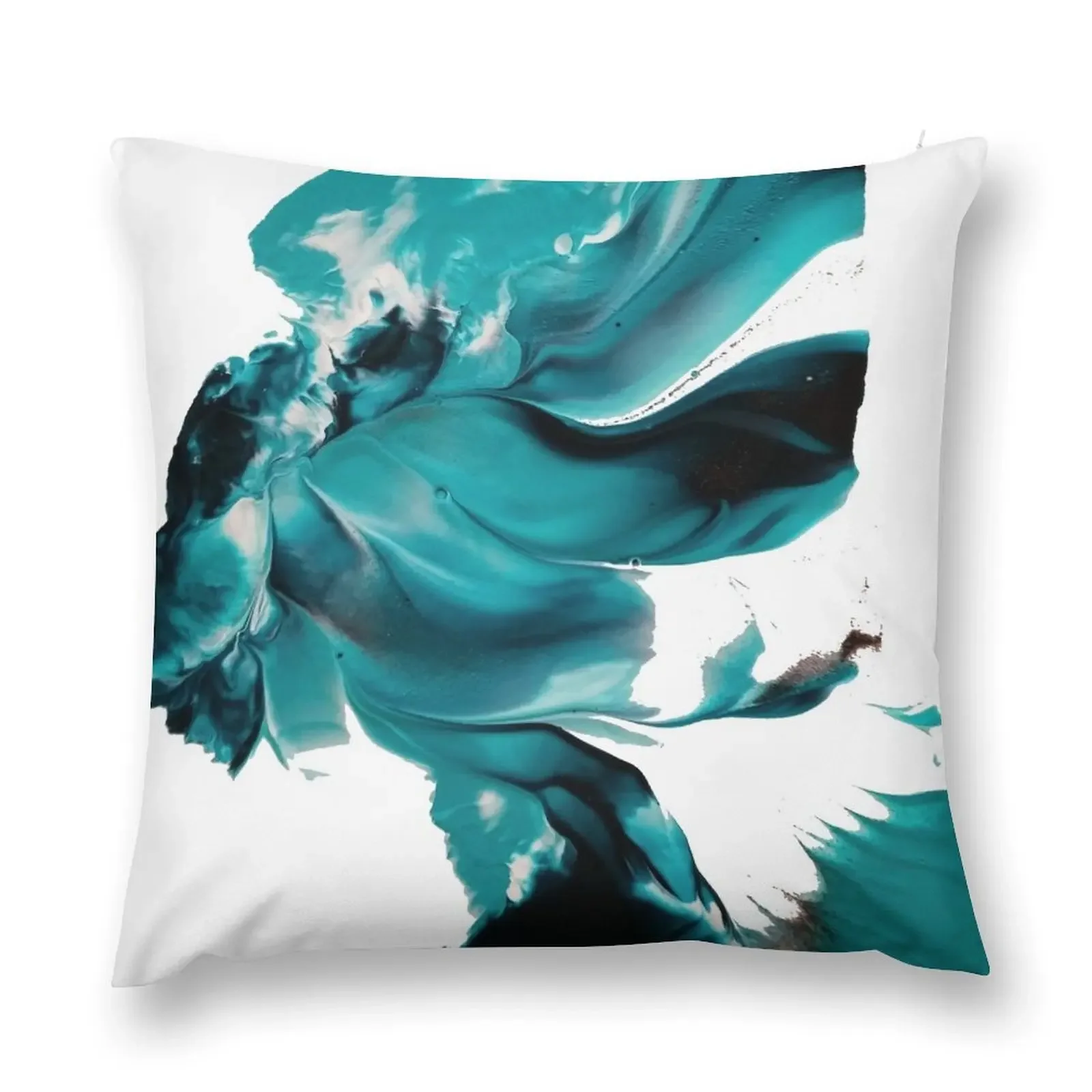 Бирюзовая декоративная подушка Daydream чехол для дивана новогодняя рождественская