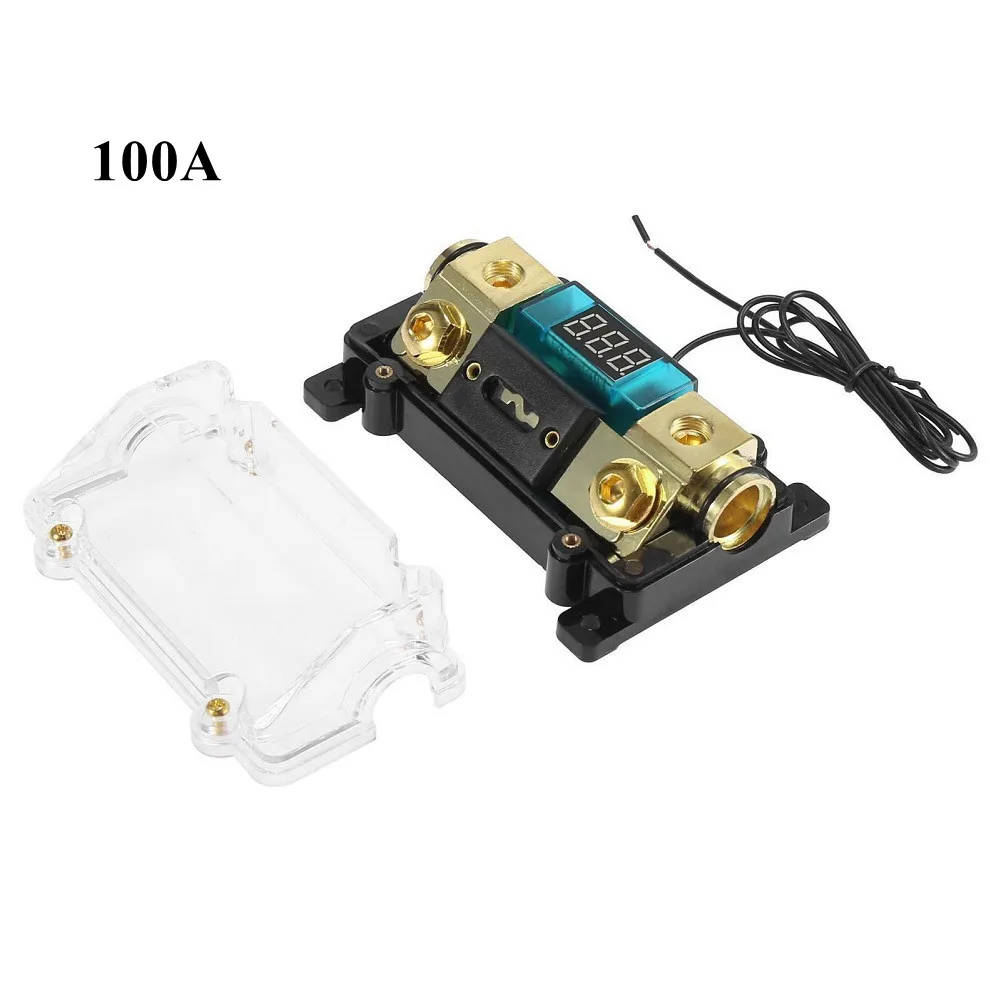 

Brand New Fuse Holder Inline Black Blade Car Amplifier Digital Display