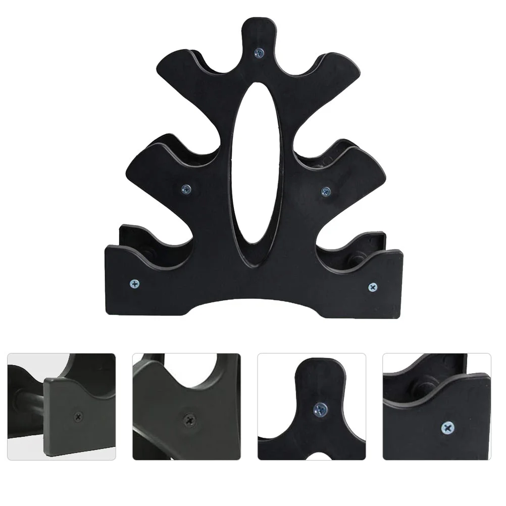 

Dumbbell Rack Storage Stand Weight Holder Dumbbells Gym Tier Dispaly Fitness Tree Home Bracket Tower Weights Kettlebell