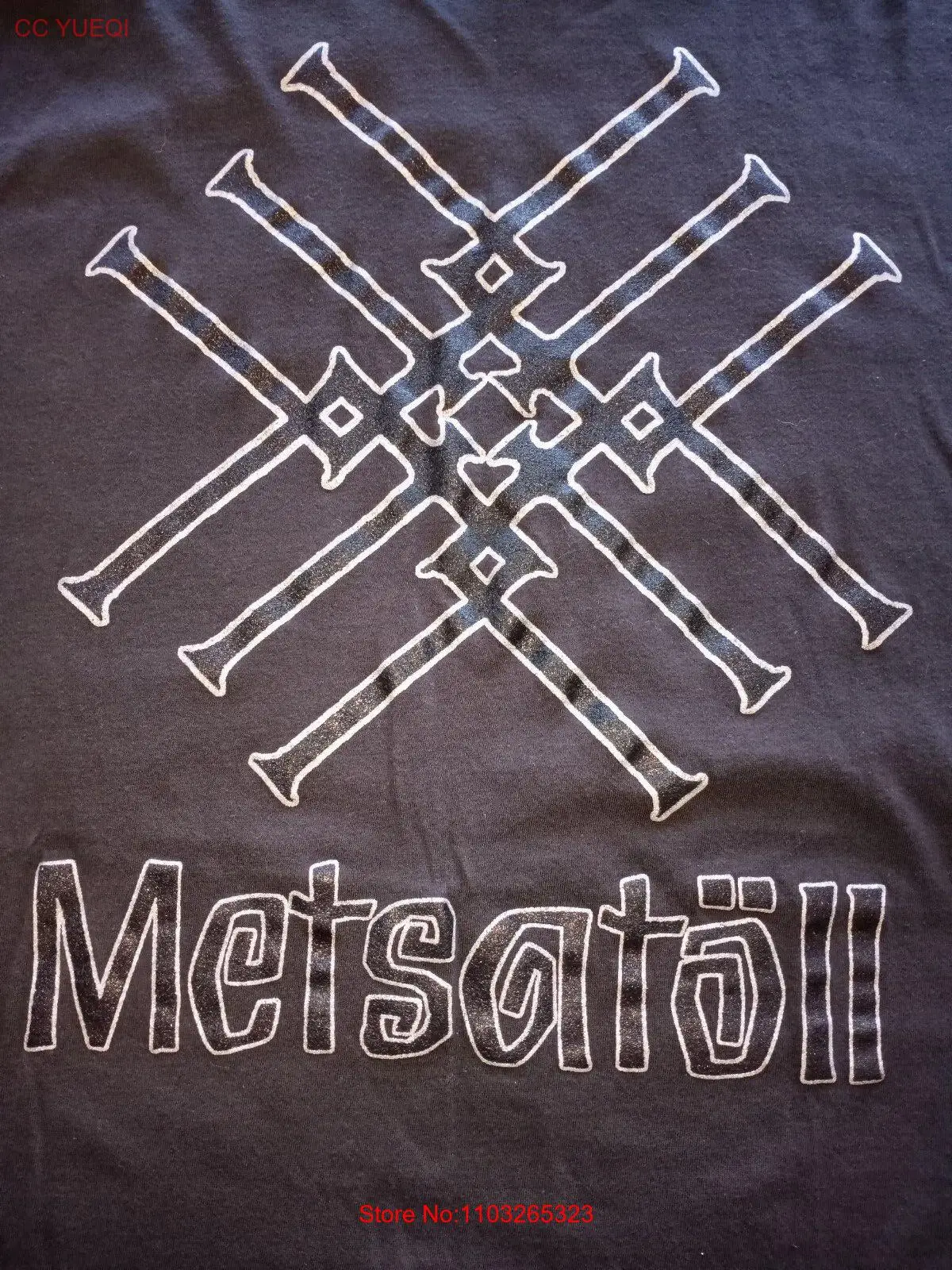 Винтажная Футболка METSATOLL .. Размер Средний 21