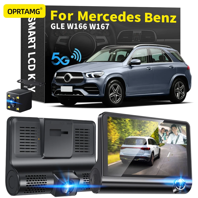 

OPRTAMG Dash Cam For Benz GLE W166 W167 Car DVR 1994-2008 2009 2010 2011 2012 2013 2014 2015 2016 2017 2018 2019 2020 2021 2022