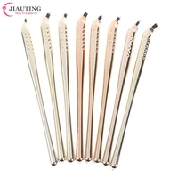 disposable floating eyebrow pen manual tattoo pen microblading pen permanent makeup eyebrow tool plated elbow blister packaging