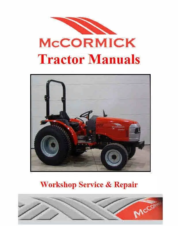 Фото AutoDVD2 Трактор McCormick 13,1 ГБ PDF Немецкий язык DE Учебные пособия Оператор и руководства по обслуживанию №1