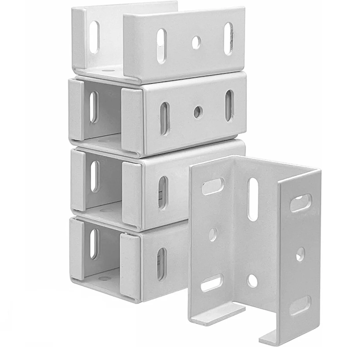 Комплект кронштейнов для тяжелых условий эксплуатации на 2-3/4 дюйма белый