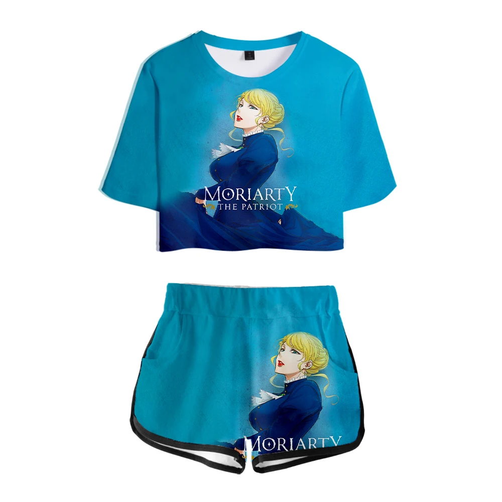 Комплект из 2 предметов WAMNI Moriarty the Patriot одежда в стиле Харадзюку женские шорты для