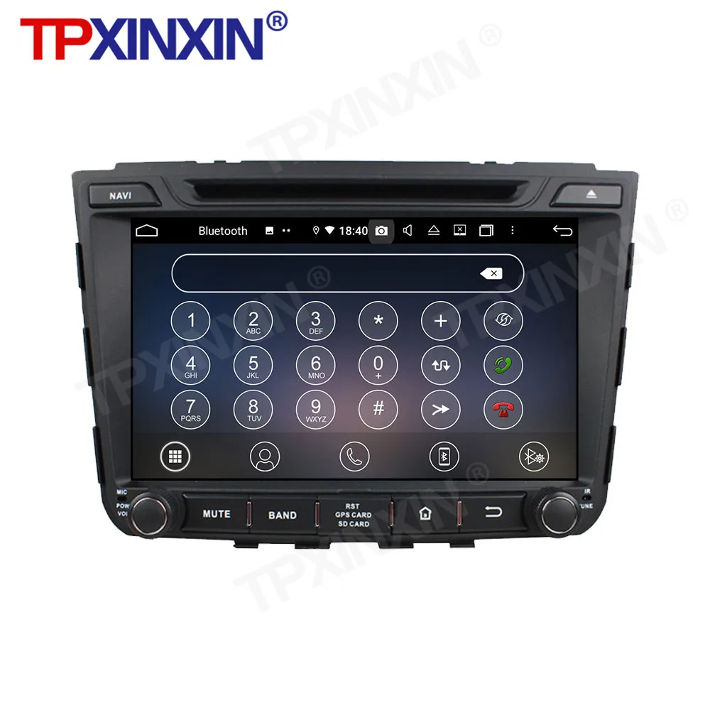Автомагнитола на Android 13 0 8 + 256 ГБ GPS для Hyundai Creta ix25 2014-2017 головное устройство с