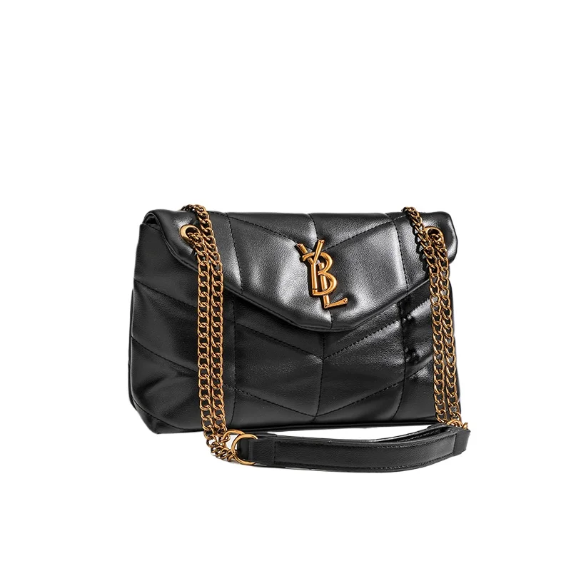 Новая женская простая сумка модная повседневная темпераментная через плечо