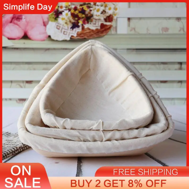 

Quality Inspection Basket Solid Pressure Household Baking Tools Handwoven Rattan Basket Baking And Pastry Tools Dough Basket