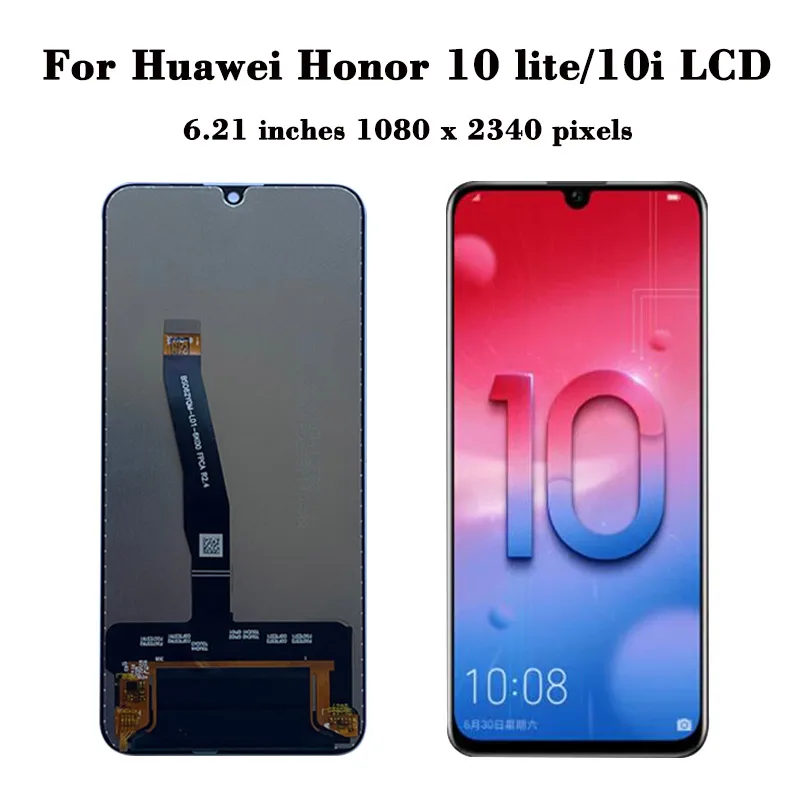 For Huawei Honor 10 lite LCD Display with Touch Screen Digitizer Assembly With Frame For honor 10i HRY-LX1 HRY-LX2