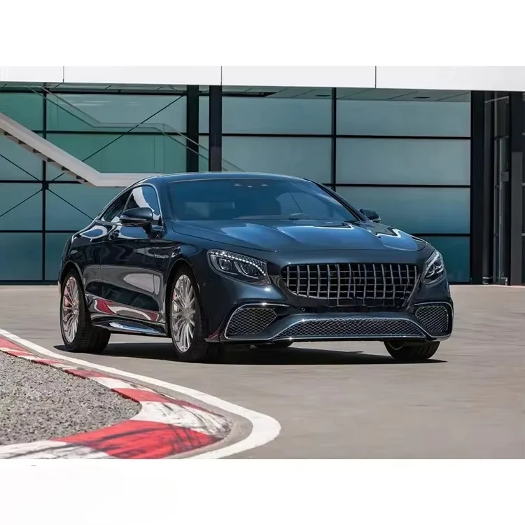 Комплект обвеса в стиле S65 AMG Coupe: передний бампер, задний диффузор для BENZ C217 S-Coupe 2015-2019 (art.: 3920daedc482e) - 3920daedc482e