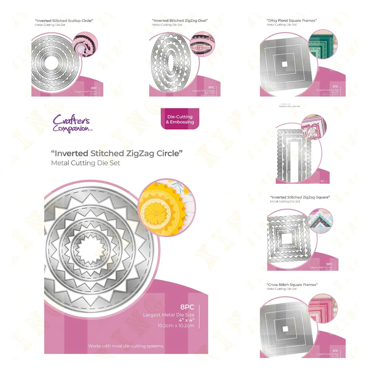 

Rectangle&Square Metal Cutting Die Scrapbook Embossed Paper Card Album Craft Template Stencils New for 2023 Arrival Hot selling