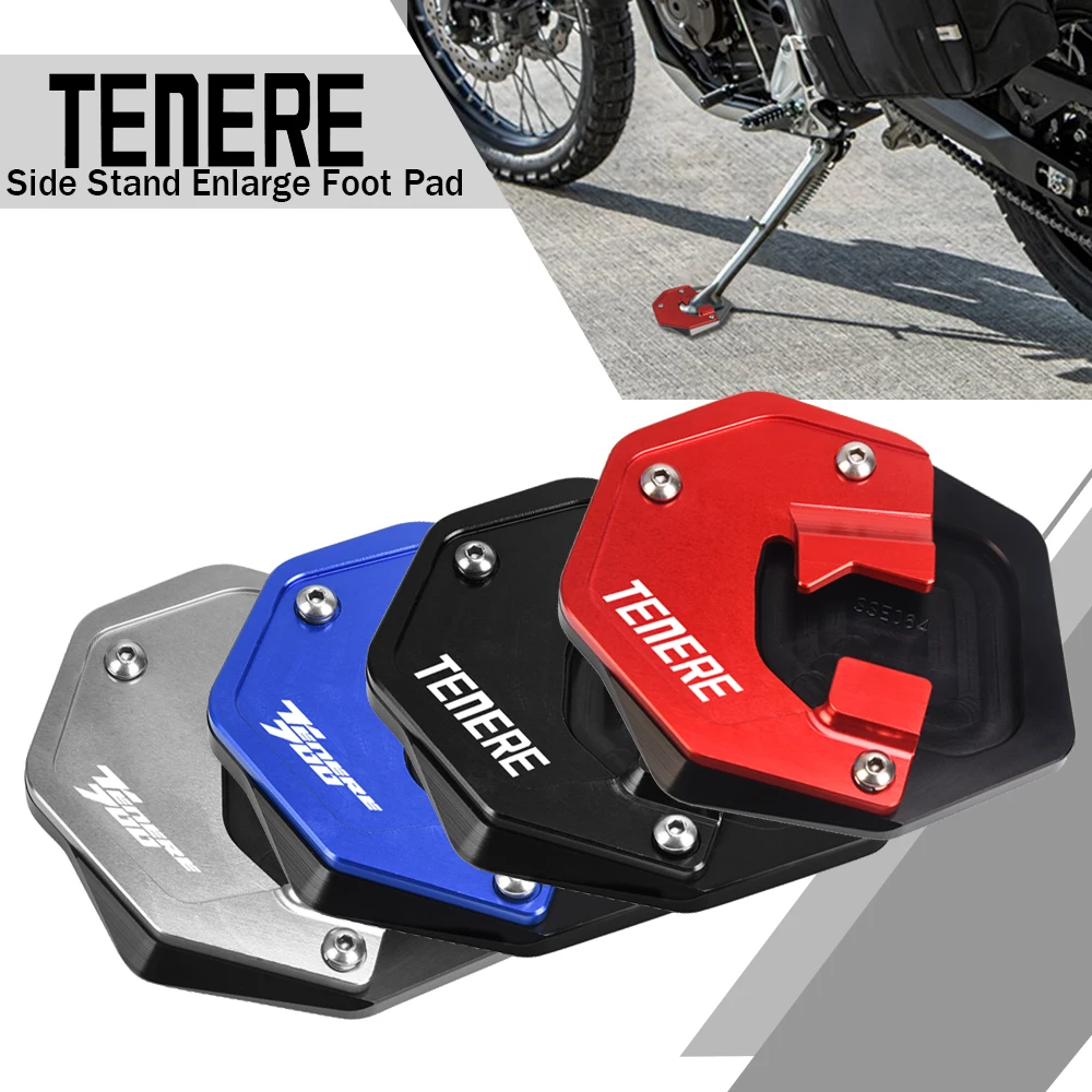

FOR YAMAHA TENERE 700 Tenere700 XTZ 700 T700 2019-2023 2022 Motorcycle Accessories Side Stand Enlarge Plate Kickstand Extension